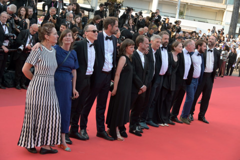 L'équipe du film "Notre Salut"