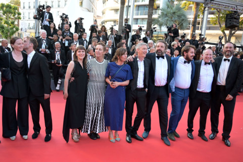 L'équipe du film "Notre Salut"