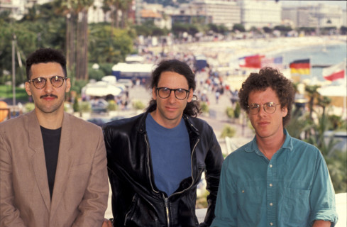 John Turturro, Joel et Ethan Coen Cannes 1991