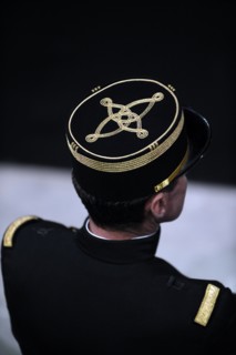 Cadre Noir de Saumur, représentation à Paris