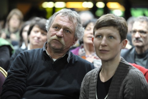 José Bové et sa fille Marie