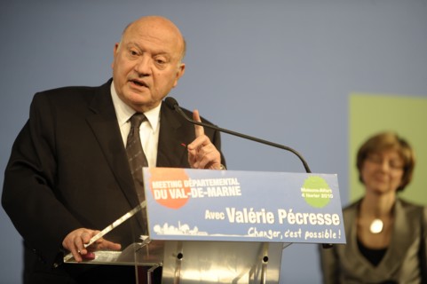 Meeting de Valérie Pécresse à Maisons-Alfort pour les élections régionales 2010