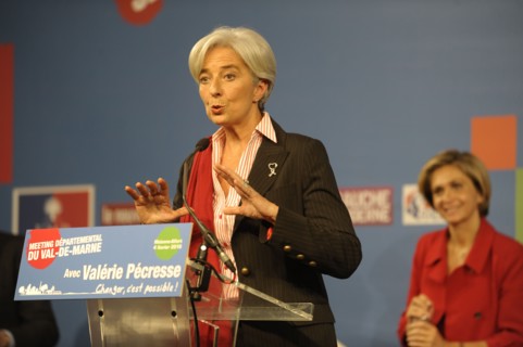 Meeting de Valérie Pécresse à Maisons-Alfort pour les élections régionales 2010
