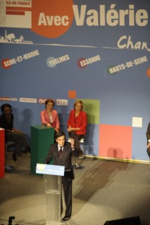 Election régionales 2010, meeting UMP d'entre les deux tours