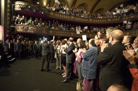 Meeting de préparation aux primaires Socialistes