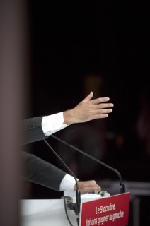 Meeting de préparation aux primaires Socialistes