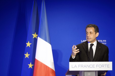 Réunion publique de Nicolas Sarkozy à Saint-Maurice (Val-de-Marne)