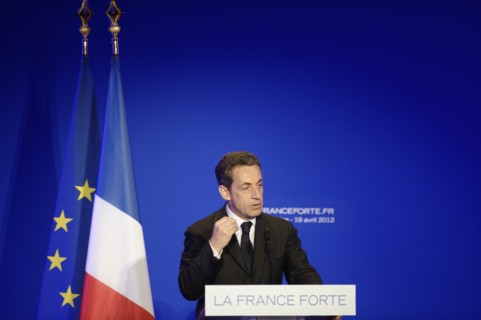 Réunion publique de Nicolas Sarkozy à Saint-Maurice (Val-de-Marne)