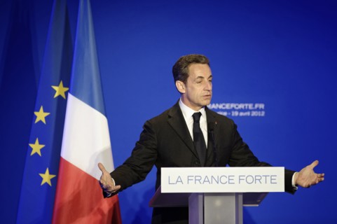 Réunion publique de Nicolas Sarkozy à Saint-Maurice (Val-de-Marne)
