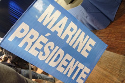 Premier tour de l'élection présidentielle 2012, QG de Marine Le Pen