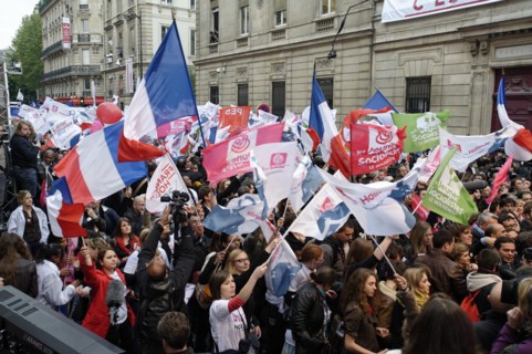 Victoire de François Hollande