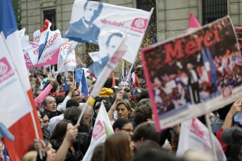 Victoire de François Hollande