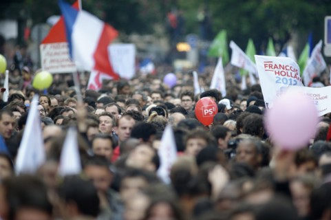 Victoire de François Hollande