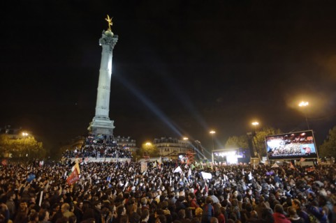 Victoire de François Hollande
