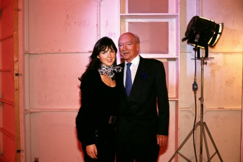 Eddie Barclay et sa femme Caroline