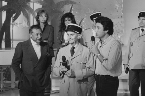 Henri Salvador, Louis de Funès et Michel Drucker