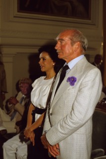 Mariage d'Eddie Barclay avec Danièle Poinsot