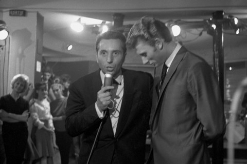 Johnny Hallyday et Albert Raisner
