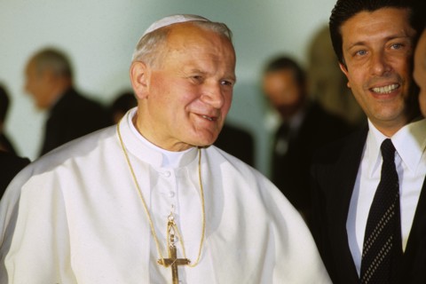 Le pape Jean-Paul II