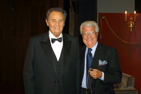 Roger Hanin et Francesco Smalto