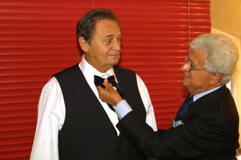 Roger Hanin et Francesco Smalto
