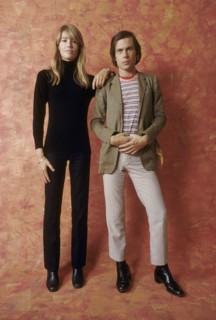 Françoise Hardy et Jean-Paul Goude, 1967