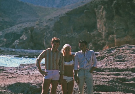 Johnny Hallyday, Sylvie Vartan et Jean-Marie Périer