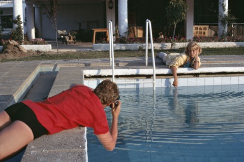 Johnny Hallyday et Sylvie Vartan en Camargue