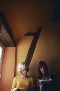 Sylvie Vartan et Françoise Hardy, 1966