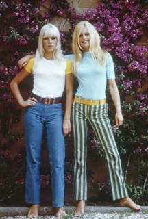 Sylvie Vartan et Brigitte Bardot, Rome