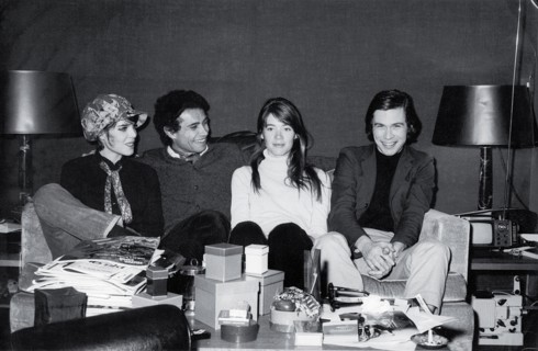 Dani, Jean-Marie Périer, Françoise Hardy, Jean-Paul Goude, 1966