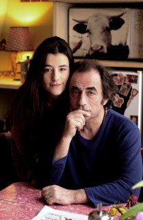 Richard Bohringer et sa fille, Romane