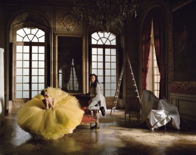 John Galliano et Olga Pantushenkova