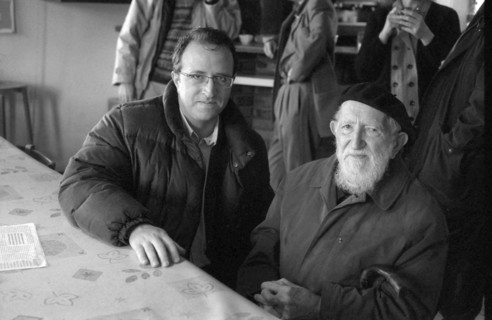 Philippe Robinet et l'Abbé Pierre