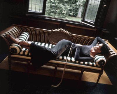 Lynne Koestler en Gianfranco Ferré, 1998