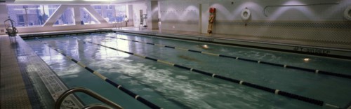 Piscine de l'immeuble Reebok à New-York
