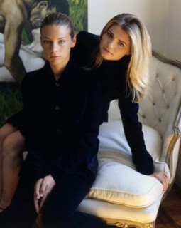 Gaia et Beatrice Trussardi