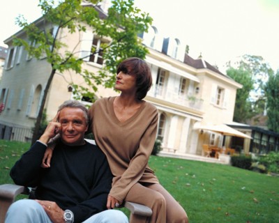 Michel Sardou et Anne-Marie Périer