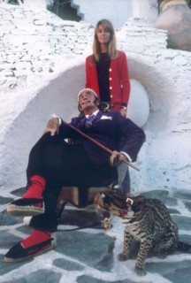 Françoise Hardy et Salvador Dali, 1968