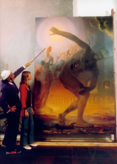 Françoise Hardy et Salvador Dali, 1968