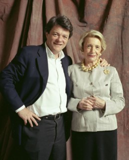 Jean-Louis Borloo avec sa mère