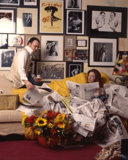 Christian Lacroix et sa femme