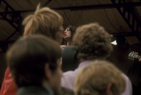 Mick Jagger en concert à Hyde Park à Londres