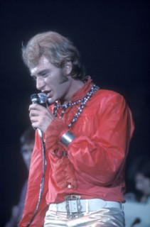 Johnny Hallyday sur scène