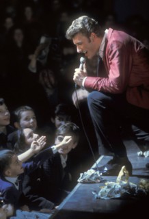 Johnny Hallyday sur scène