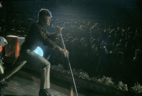 Johnny Hallyday sur scène