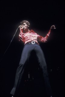 Johnny Hallyday sur scène
