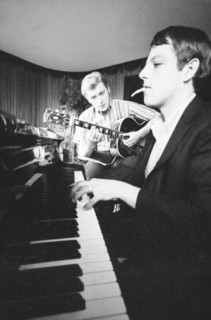 Johnny Hallyday et Eddie Vartan