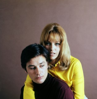 Alain Delon et Nathalie Delon