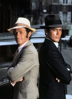 Jean-Paul Belmondo et Alain Delon dans le film Borsalino